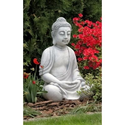 Steinfigur "Buddha" 2