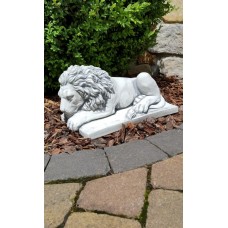Steinfigur "Löwe" - liegend